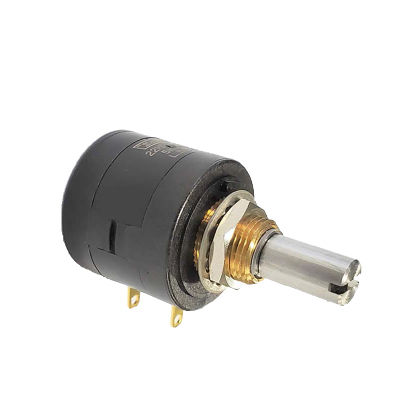 Многооборотный потенциометр серии 22HPM, ручной, прецизионный, с проволочной намоткой.