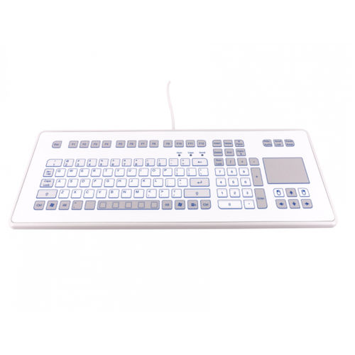 Desktop keyboard capacitive105-keywith touchpad