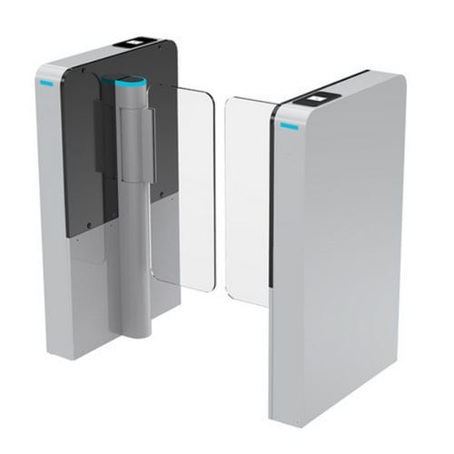 Распашные ворота GALEA XSдля контроля доступастекло