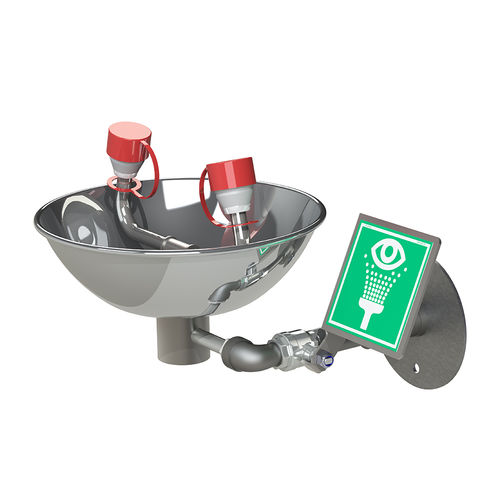 Настенная станция для промывания глаз/лица STD-85G(D)для помещения и улицы