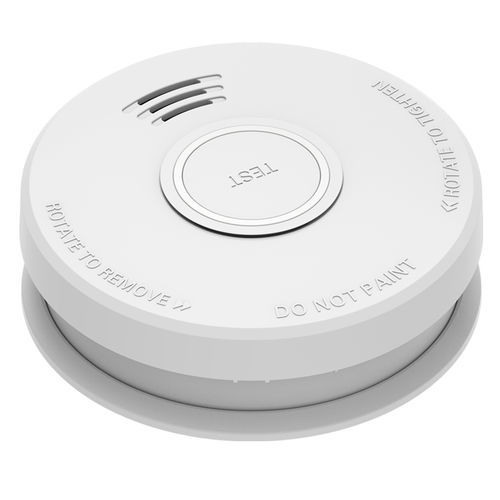 Photoelectric smoke detector TSS910Astand-aloneceiling-mountedwith alarm