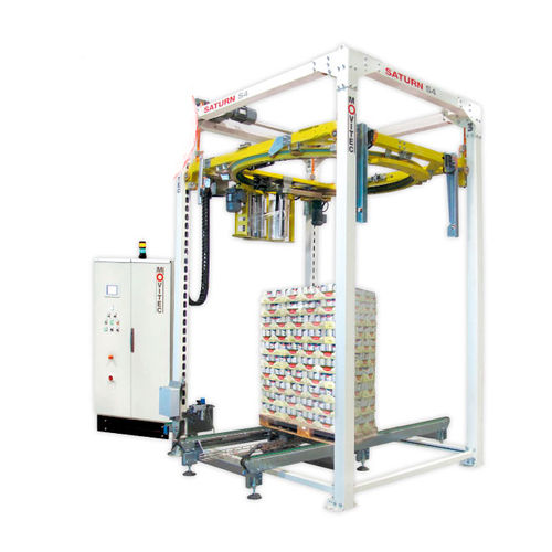 Ротационная кольцевая машина для обмотки паллет Saturn S4автоматическая стретч-пленка