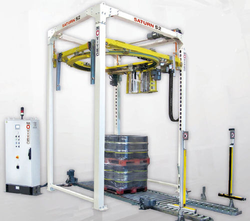 Машина для упаковки в стретч-пленку с вращающимся кольцом Saturn S2автоматическаяполуавтоматическаяпаллета