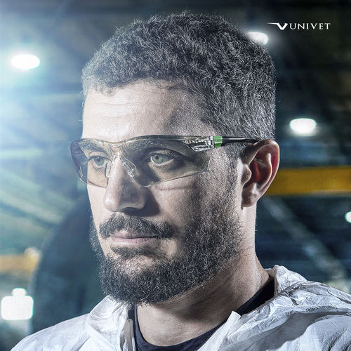 Очки защитные УФ-лучи 506UPмеханическиеполикарбонаттермопластик