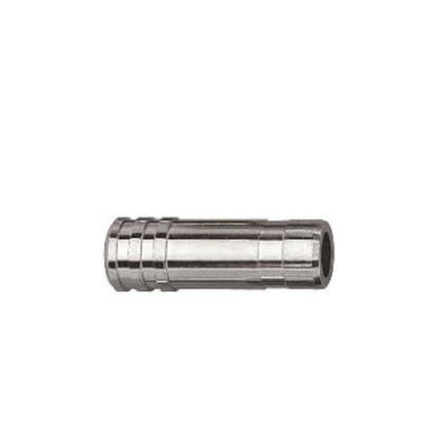 Пробка круглая 758.005нажимная, никелированная латунь, никелированная