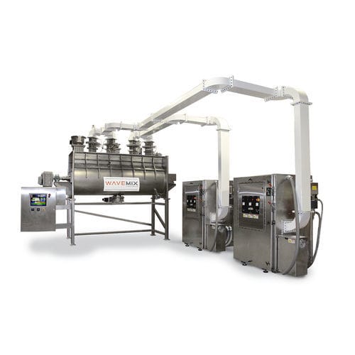 Vacuum drying system WaveMix™microwavecontinuousfor the food industry