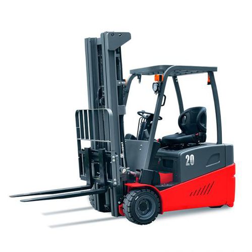 Counterbalanced forklift truck TKC seriesbattery-poweredride-onhandling