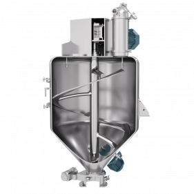 Лопастной смеситель серии PAM для порошкообразных гранулятов