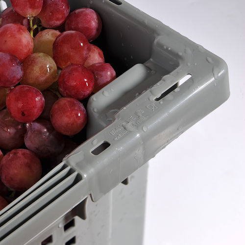 Ящик из ПЭВП Lisbox 2502для хранениядля промышленного применениядля фруктов