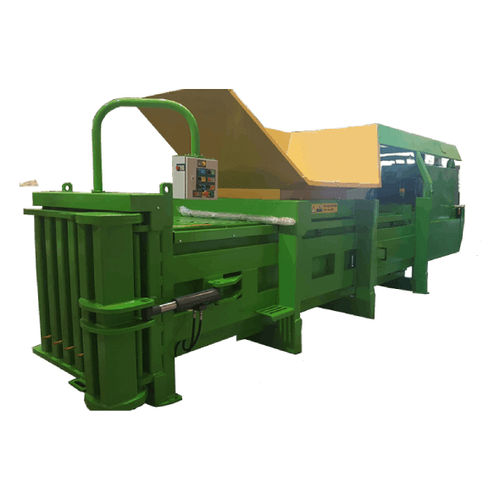 Горизонтальный пакетировочный пресс HZ70Tс вертикальной загрузкойдля картонадля пластмасс