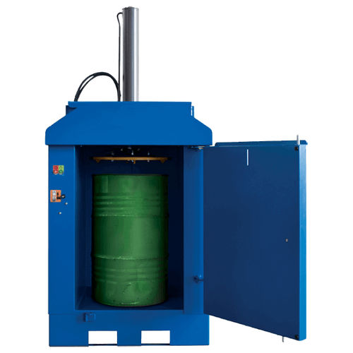 Вибробарабанный каток ДП-220стационарный с фронтальной загрузкой горизонтальный