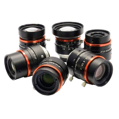 Объектив камеры машинного зрения серии HF-Eкомпактный дизайн