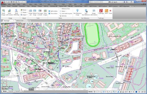 Программное обеспечение CAD TcpMDT Imagecontrolкартографияуправление изображениями