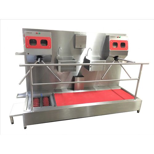 Гигиенический коридор с дезинфекцией P000000321с мойкой рукс средством для чистки подошв обуви