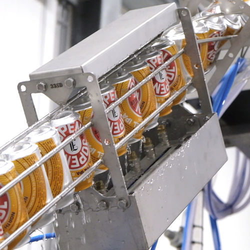 Автоматическая машина для ополаскивания банок