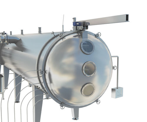 Vacuum drying system continuousfor the food industryfor the pharmaceutical industry