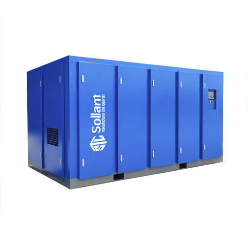 Безмасляный компрессор 250 л.с. винтовой воздушный электрический