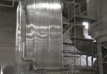 Перегретый паровой котел, горячая водапар, насыщенный пар