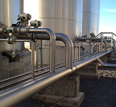 Технологический резервуар Industrialinoxуглеродистая сталь