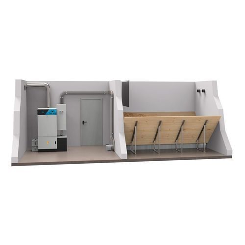 Силос для сыпучих материалов для пеллет