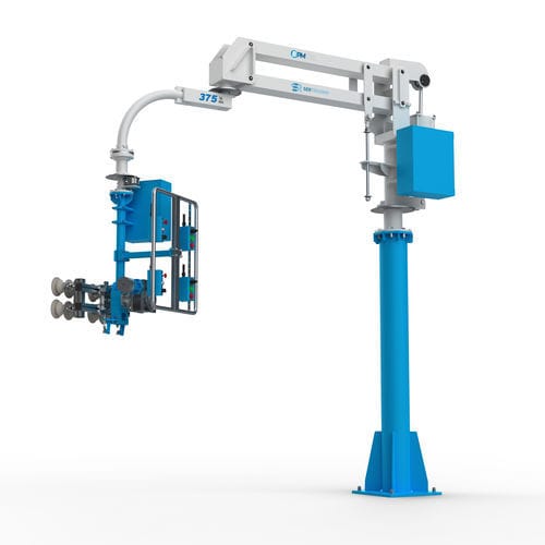 Pneumatic manipulator FORCEFULwith gripping toolvacuumvacuum