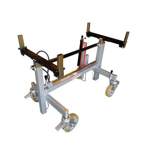 Handling trolley TRANS1000for sheet materialfor barshydraulic