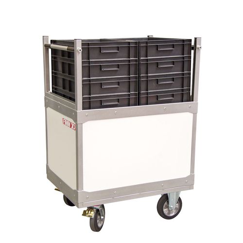 Handling trolley container