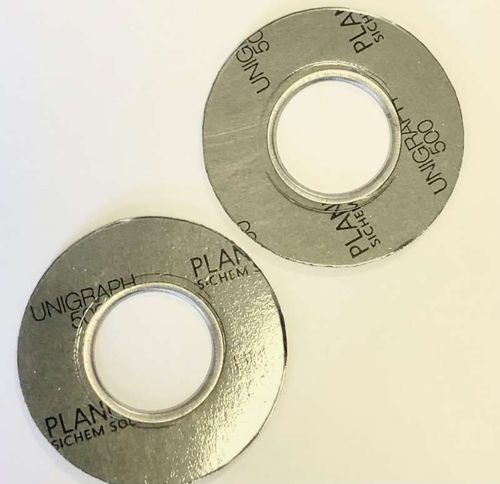 Синтетический прокладочный лист LGPC PLANIGRAPH™ с покрытием из вспененного графита из нержавеющей стали