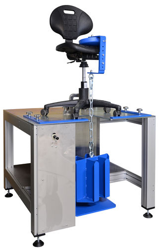 Стенд для испытания устойчивости мебелидля стульевдля материалов