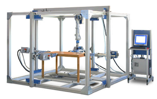 Транспортный испытательный стенд столпневматическийвертикальный