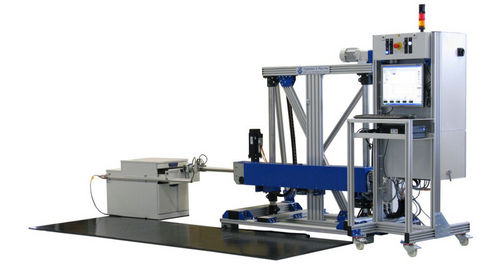 Испытательный стенд с выдвижным ящиком макс. 800 м, 2 м/с, 1000 Нмногопараметрическийнепрерывного действияпневматический