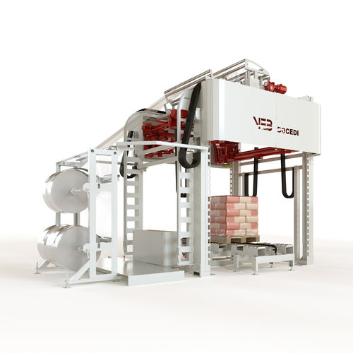 Automatic hood machine FB3000stretch filmfor palletsfor the food and beverage industry