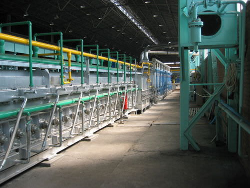 Печь отжига конвейерная рольганговая