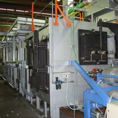 Печь для термообработки туннельного газа