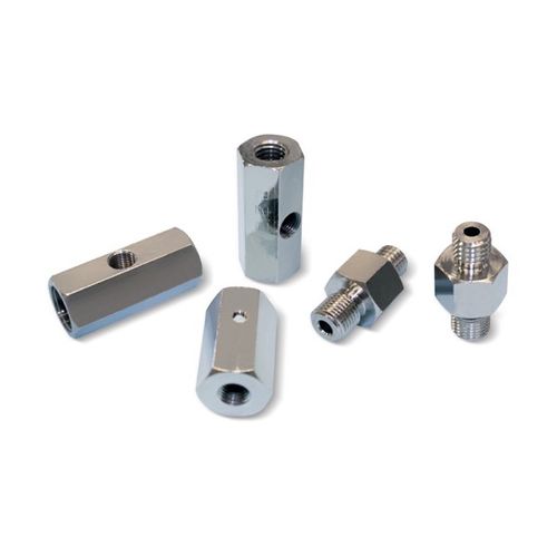 Vacuum adapter 0008 seriesthreadedbrassgalvanized steel