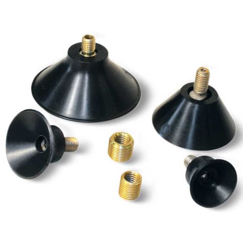 Плоская присоска 083038Bкруглаядля тяжелых условий эксплуатациидля листового металла