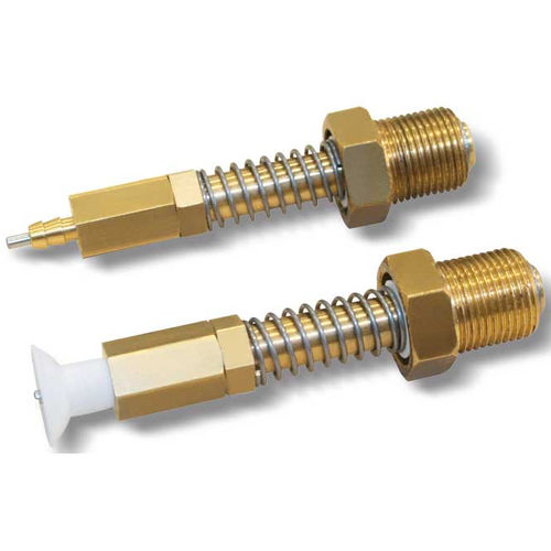 Миниатюрный вакуумный подстаканник серии 20хх65со встроенной втулкойс плунжерным клапаном