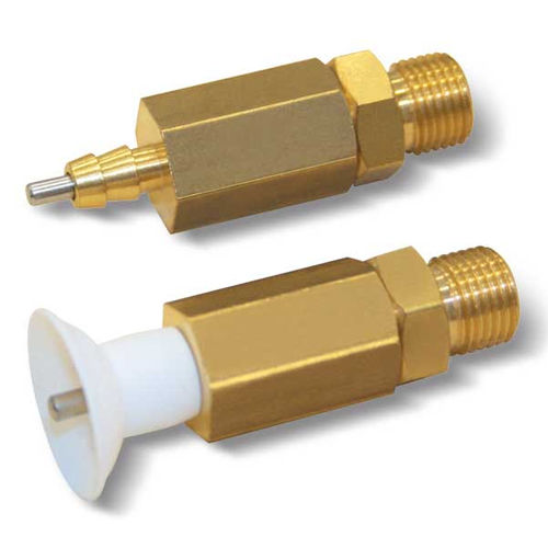 Миниатюрный вакуумный подстаканник серии 20xx61с плунжерным клапаном