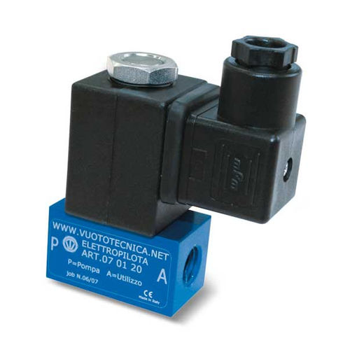 Электромагнитный клапан прямого действия серии 070x202-ходовойнормально закрытыйвоздушный