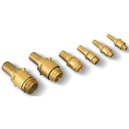 Вакуумный фитинг серии RR, RRFFвинт с бородкойлатунь