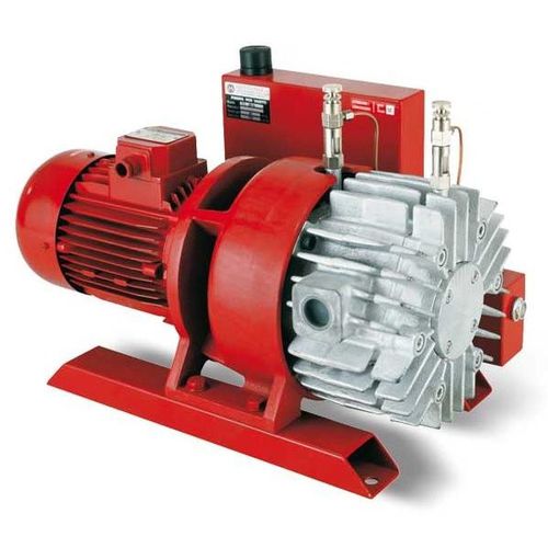 Пластинчато-роторный вакуумный насос серии VTLxx/G1 со смазкой, одноступенчатый, с электроприводом