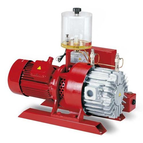 Пластинчато-роторный вакуумный насос серии VTLPxx/G1с проточной смазкойодноступенчатыйс электроприводом