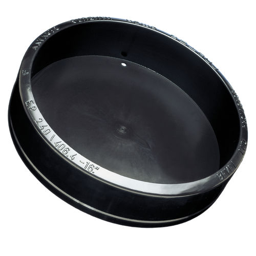 Заглушка круглая серии EP 240 из полиэтилена низкой плотностидля торцов профиляантикоррозийная