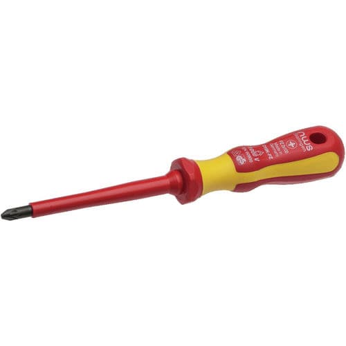 Отвертка Pozidriv 019K-PZ2-100изолированная