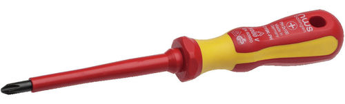 Отвертка крестовая 019К-PH2-100изолированная