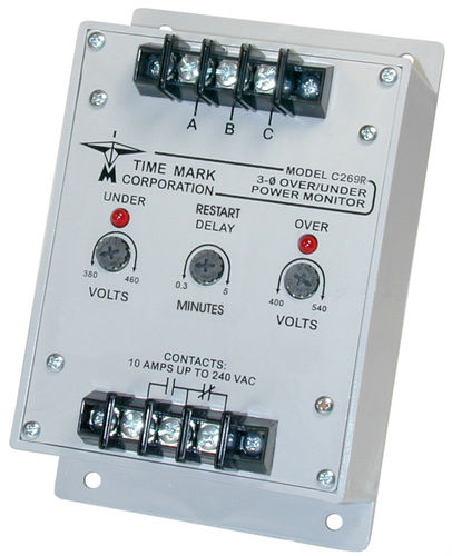 Реле контроля пониженного напряжения 80–540 В | 269R перенапряжение, последовательность фаз, потеря фазы