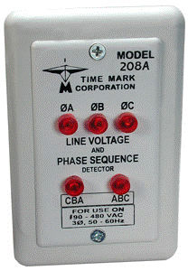 Фазовый детектор макс. 480 В, 50–400 Гц | 208 сериянапряжение