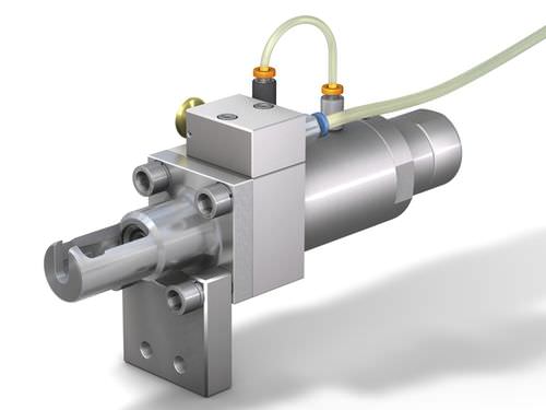 Пневматический фитинг WEH® TW130 с быстрым пневматическим приводомдля испытаний