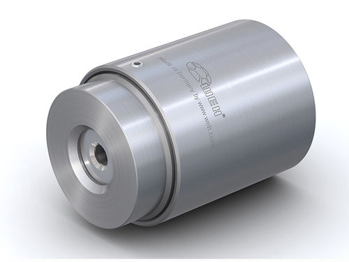 Пневматический фитинг WEH® TW02, запираемый по нажатию, алюминий, внешняя резьба