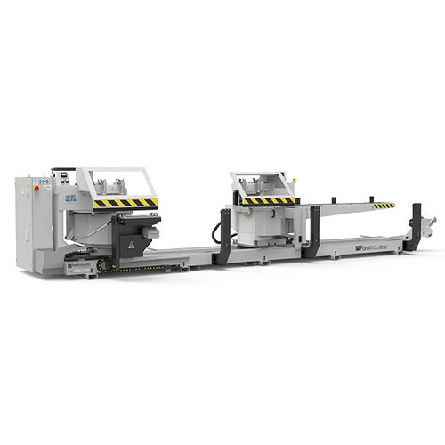 Торцовочная пила с двойной головкой по алюминию KEOPE для профилейCNC